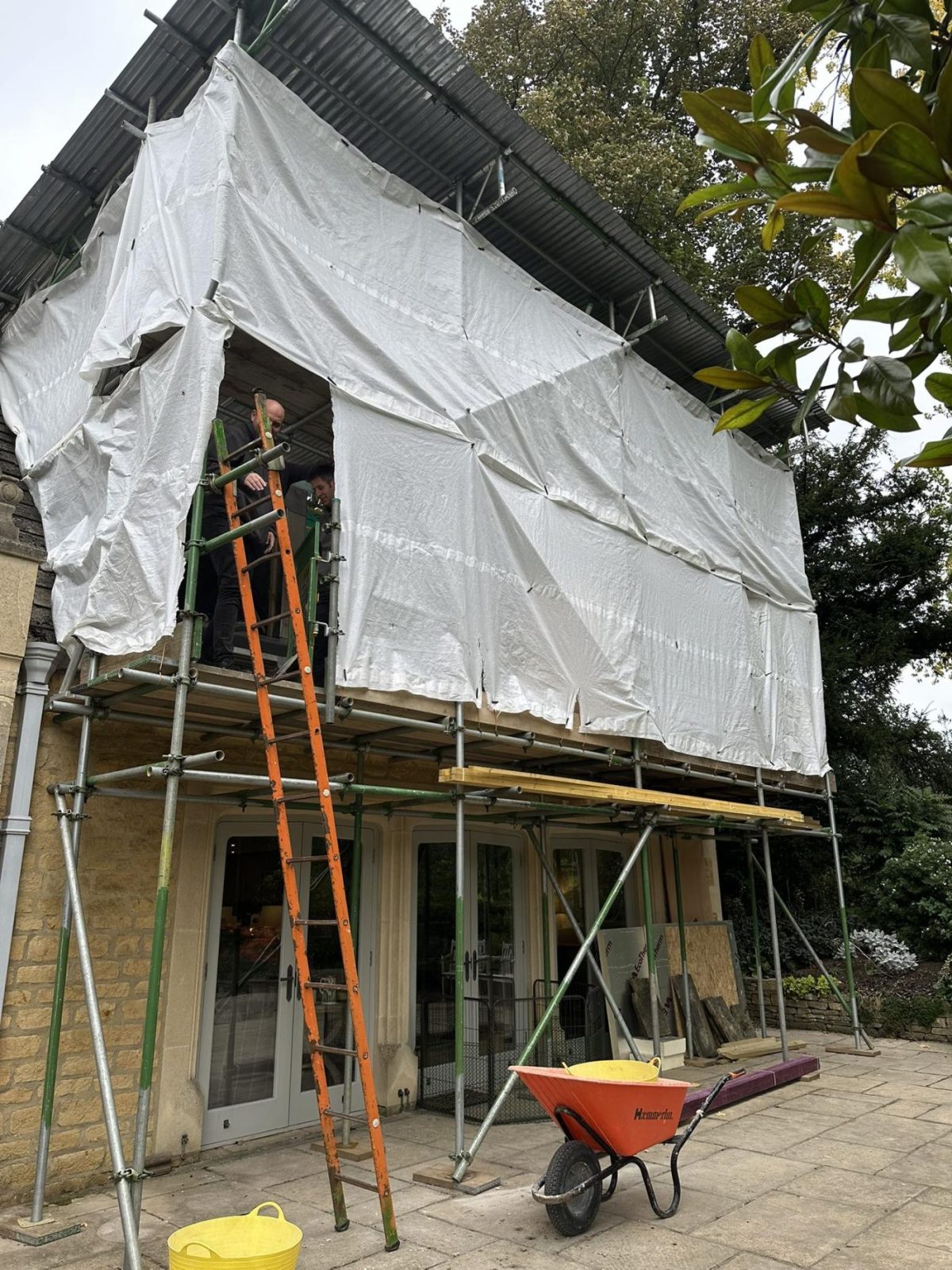 Commercial scaffolding project completed by Barney’s Scaffolding Ltd